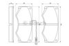 BOSCH 0 986 424 176 Brake Pad Set, disc brake